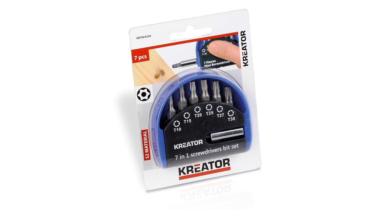 Kit Inserti 7 Pz Torx