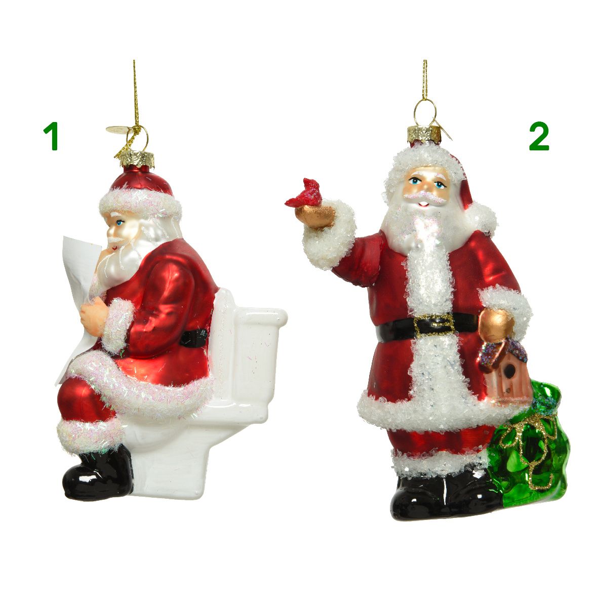 Addobbo albero babbo natale Kaemingk