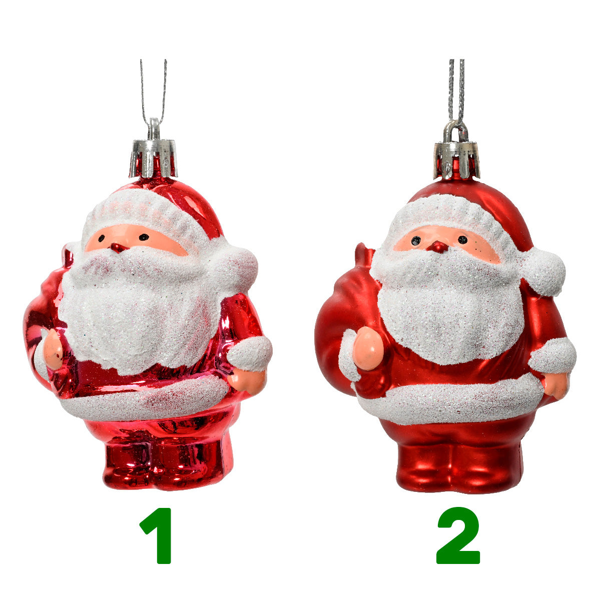 Appendino babbo natale rosso-bianco