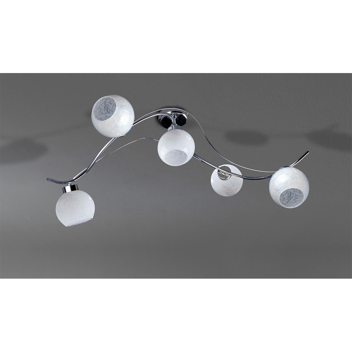 Lampadario 5 luci Eolo