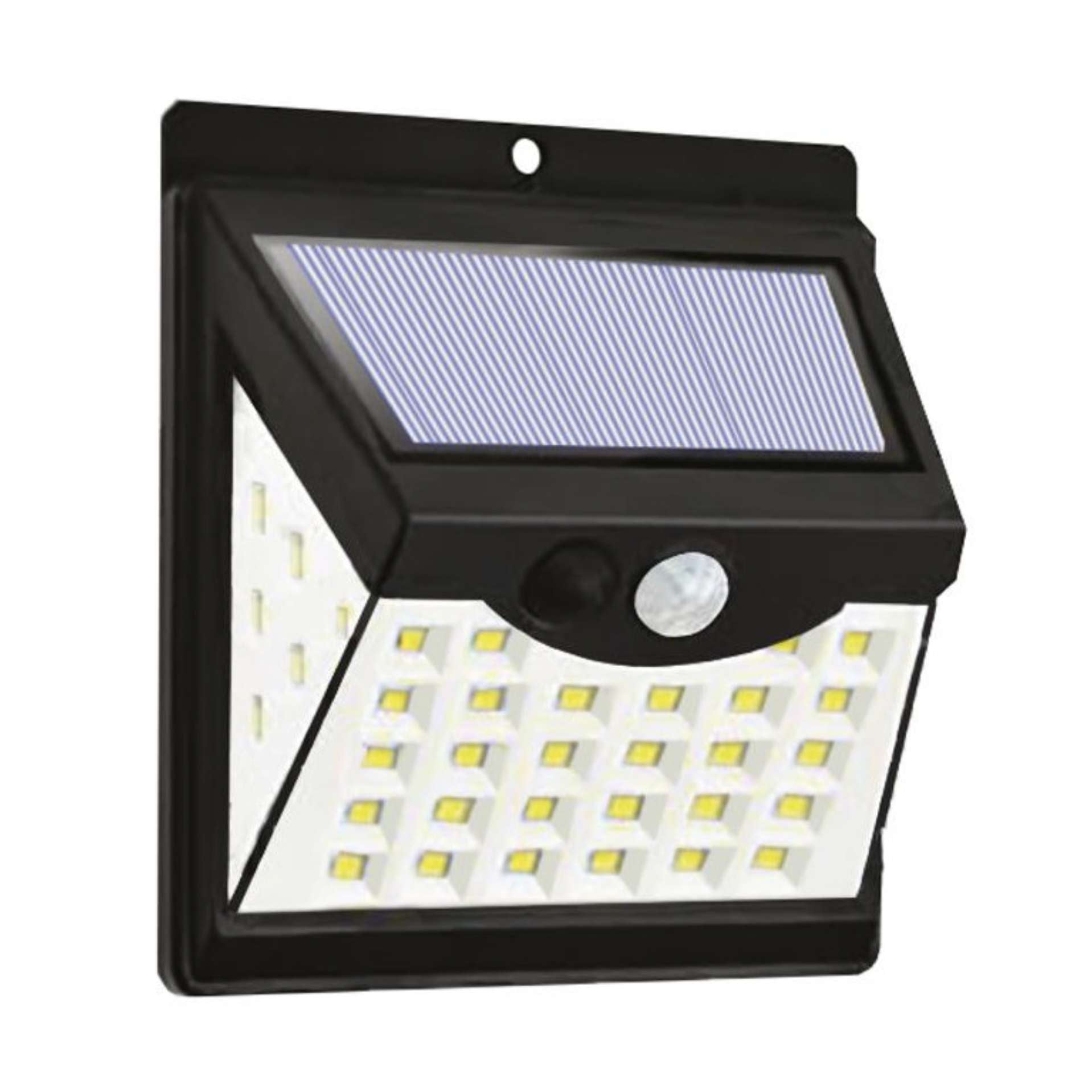 Lampada solare con sensore crepuscolare e PIR