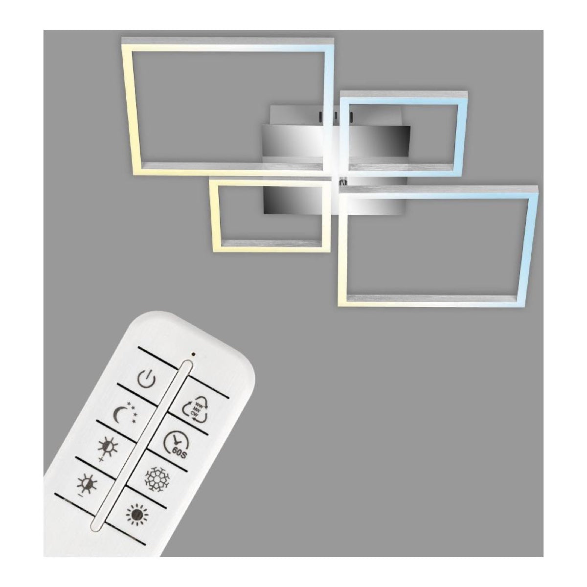 Plafoniera Led 18W 2200l Bianca