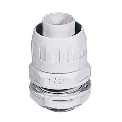 Raccordo stagno scatola/guaina spiralata 20mm 25Pz