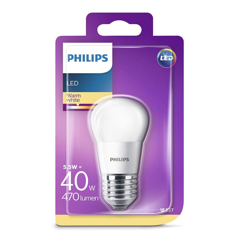 Lampadina LED Philips P45 40W E27