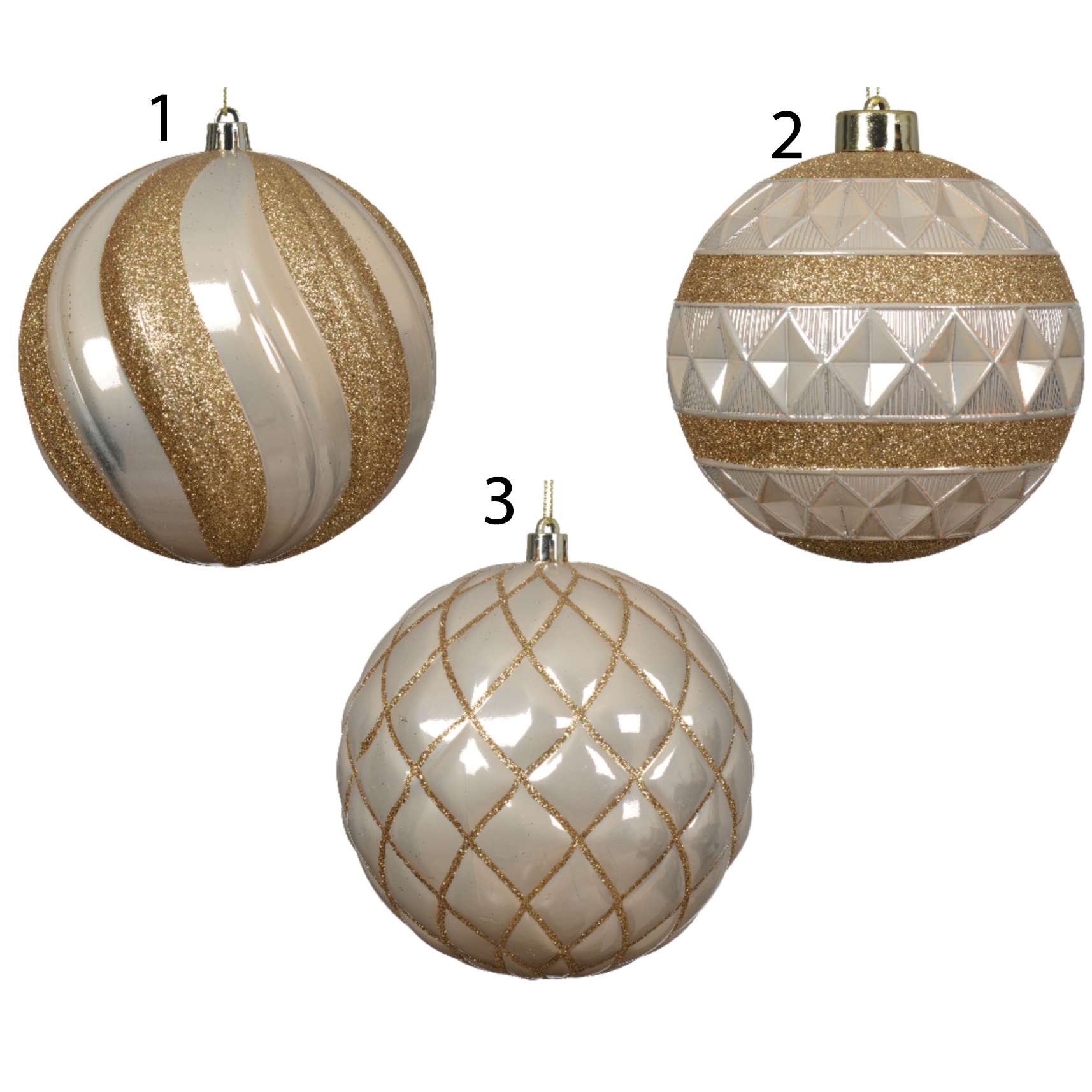 Pallina oro Pearl 12 cm