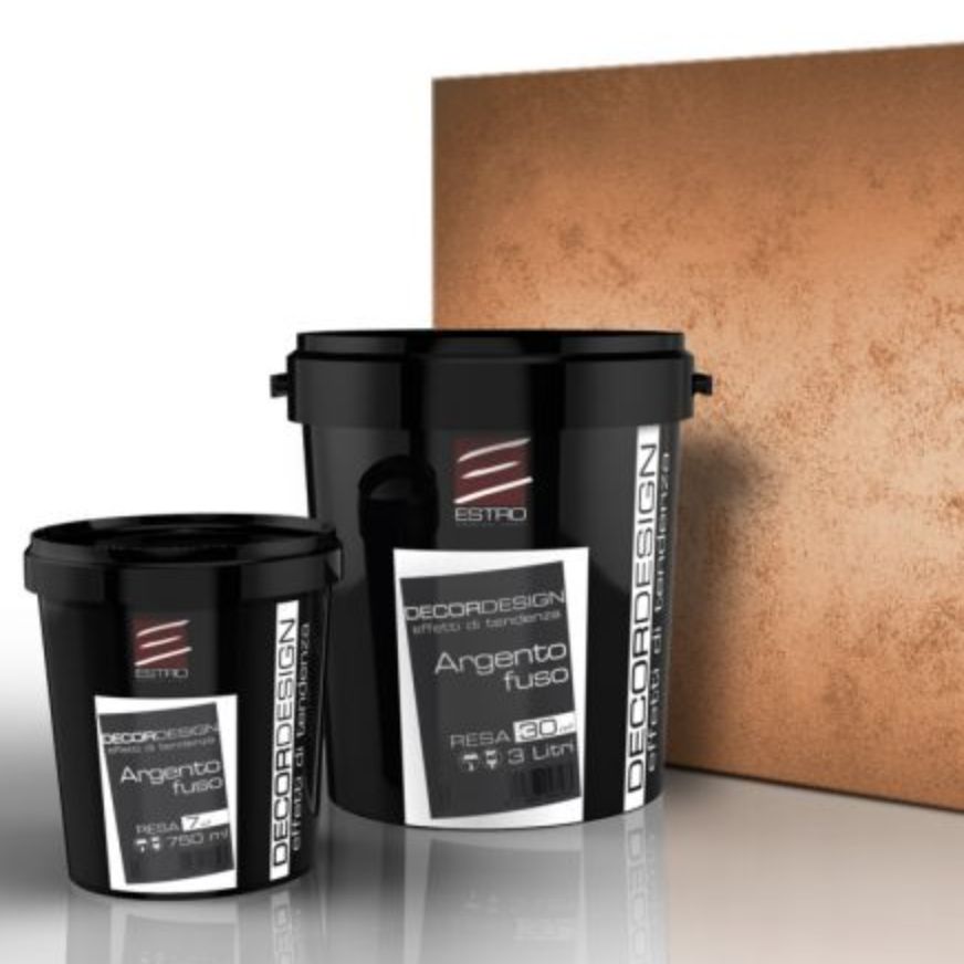 Pittura argento fuso 3L