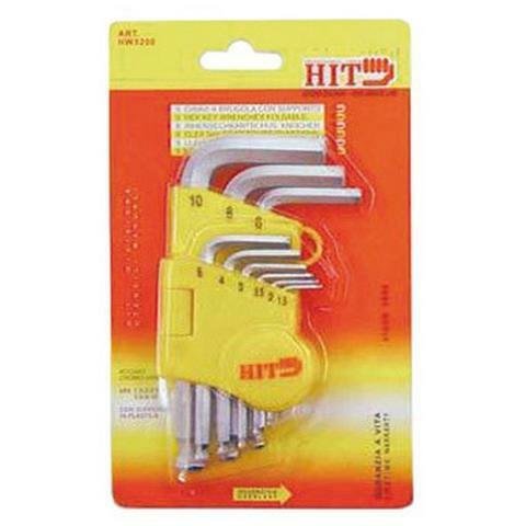 Chiavi esagonali set 9 Pz