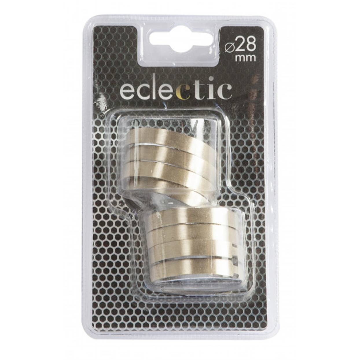 Anelli in metallo bronzo per bastone tenda 8Pz