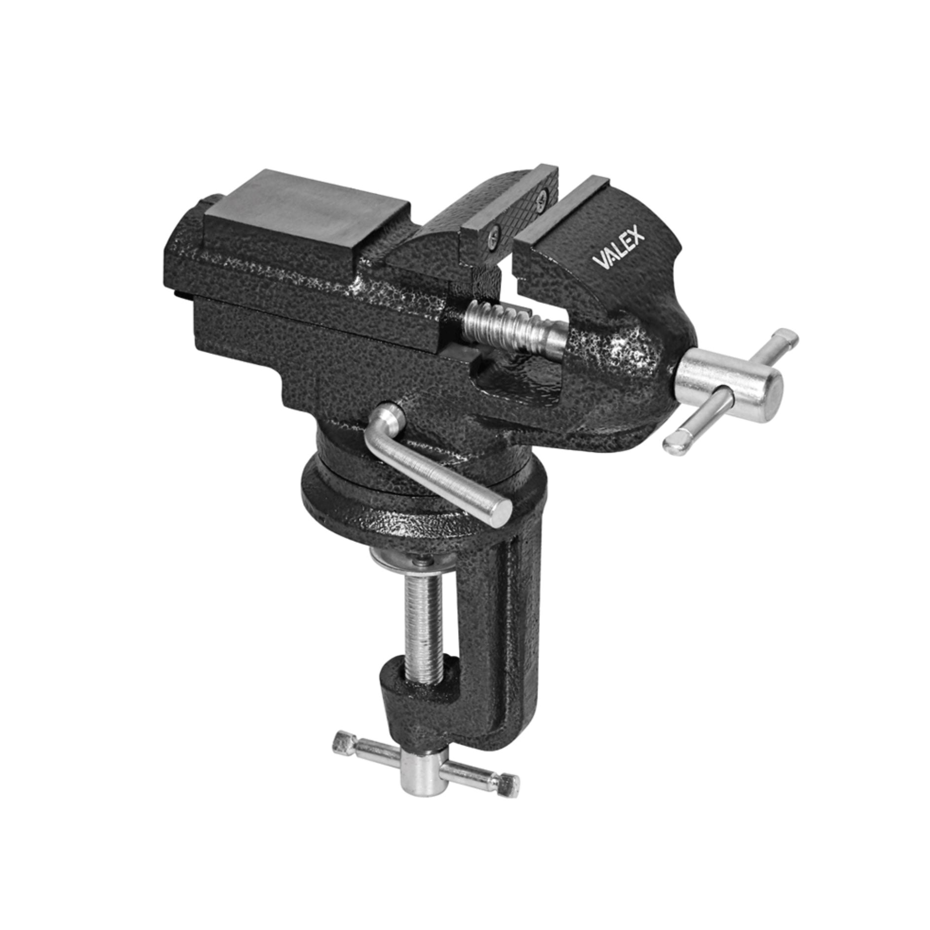 Morsa da banco girevole in ghisa Valex