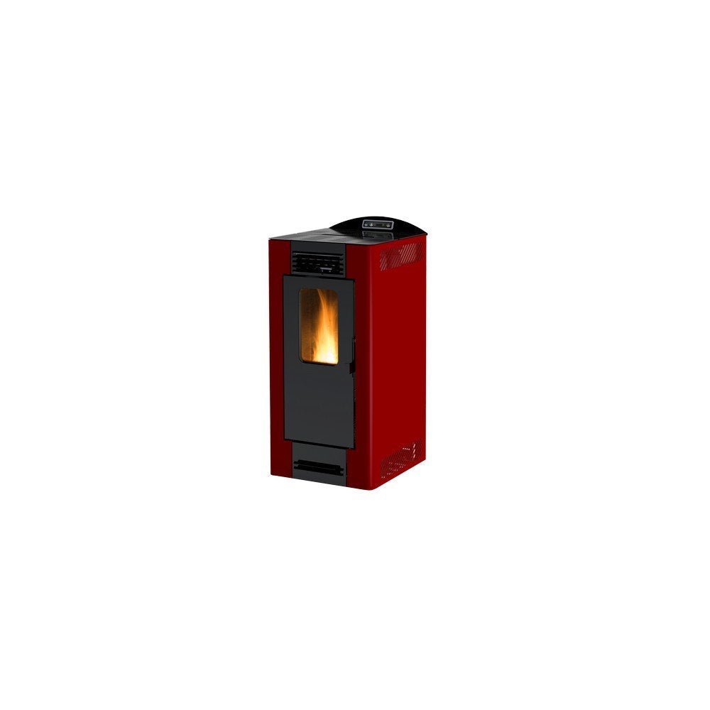 STUFA A PELLET BION 8.3 KW BORDEAUX 4