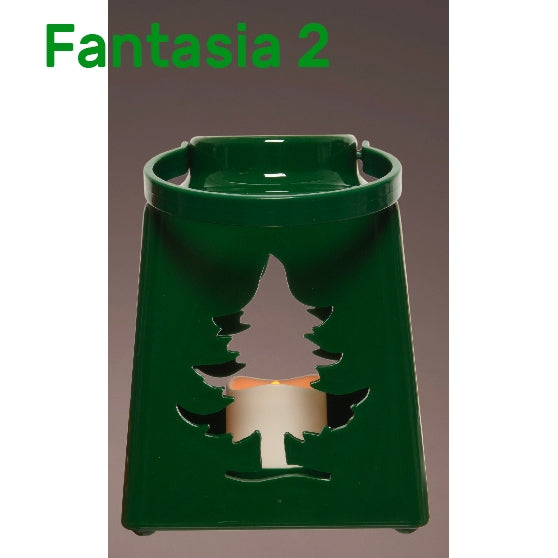 Lanterna LED in plastica con intagli Kaemingk 3