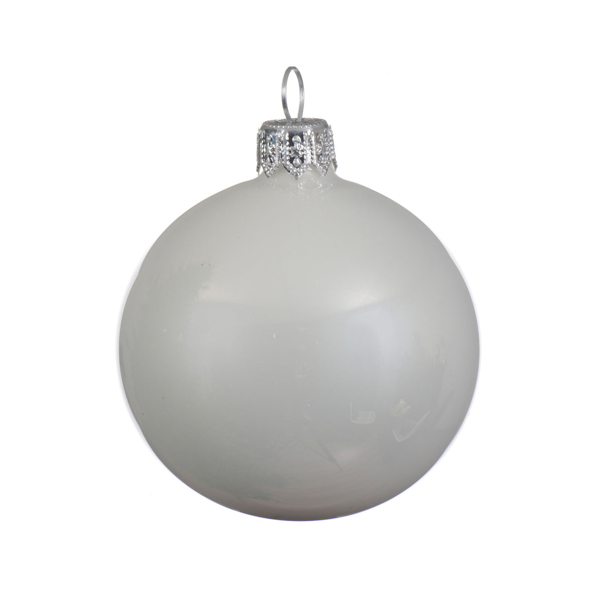 Pallina di natale 8 cm vetro 6