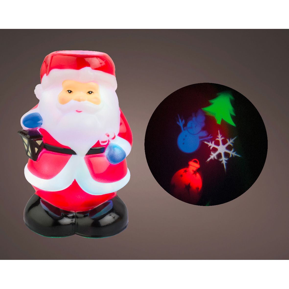 Proiettore LED babbo natale Kaemingk