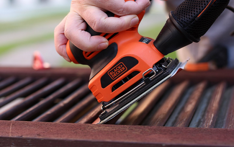 Black&Decker levigatrice orbitale KA401LA-QS 170W 4