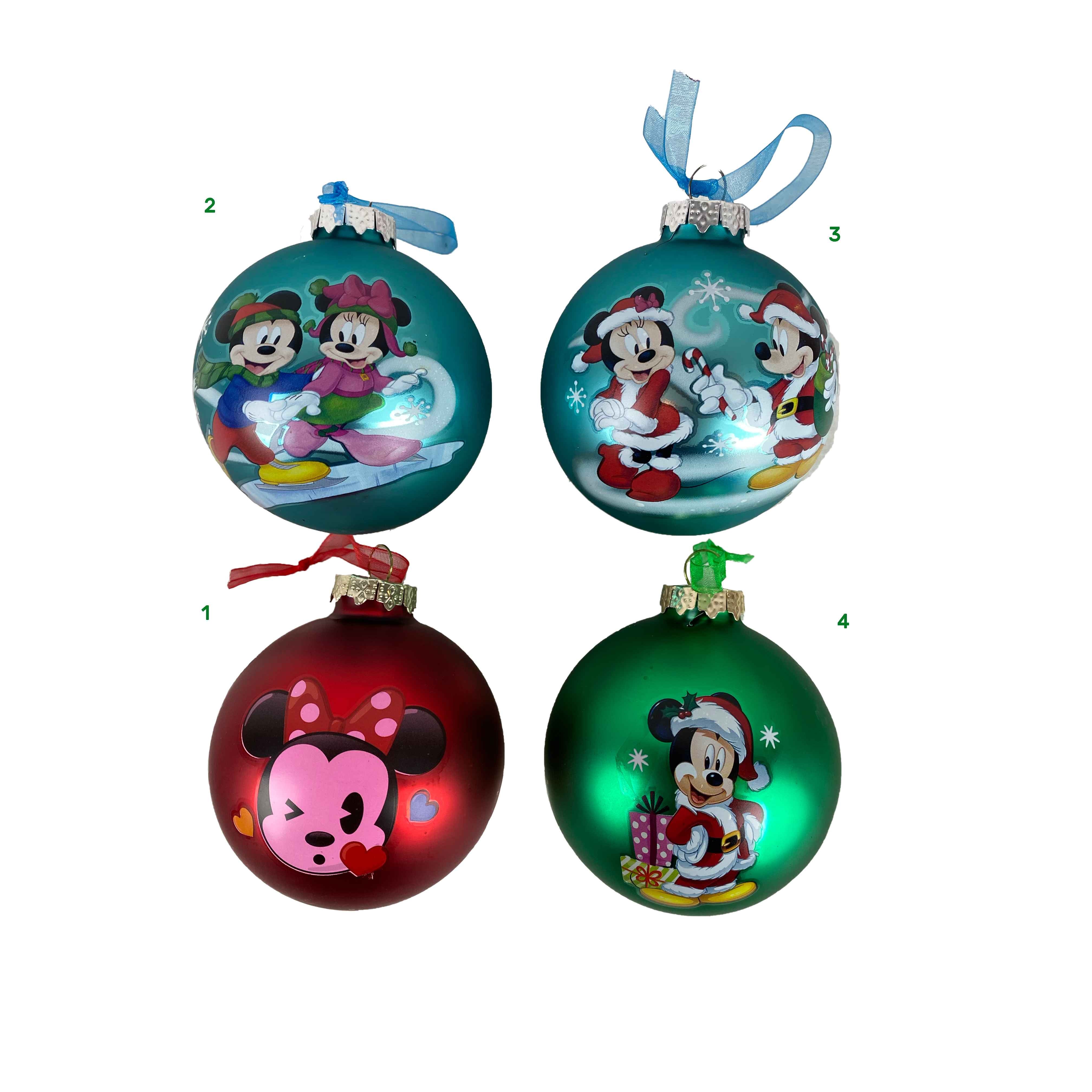 Palline Mickey & Minnie assortiti