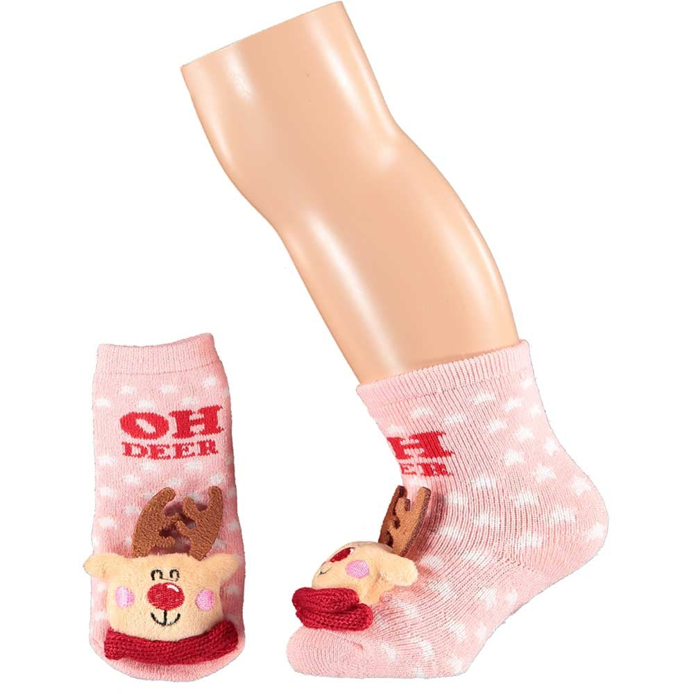 Calzini X-mas natalizi 3d per neonati 5