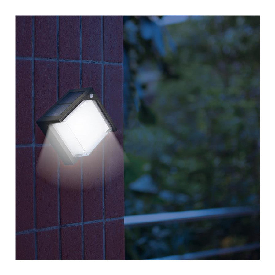 Lampada da muro solare sensore di presenza