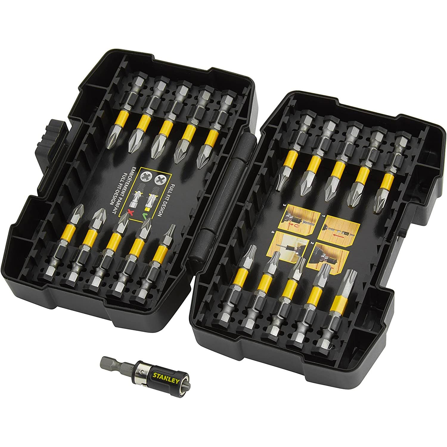Stanley set 22 pezzi per avvitare