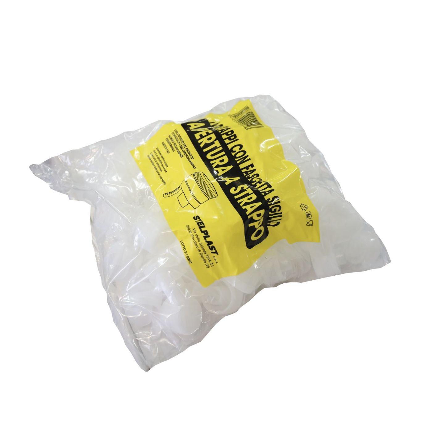 Tappi con fascetta per spumante 100PZ