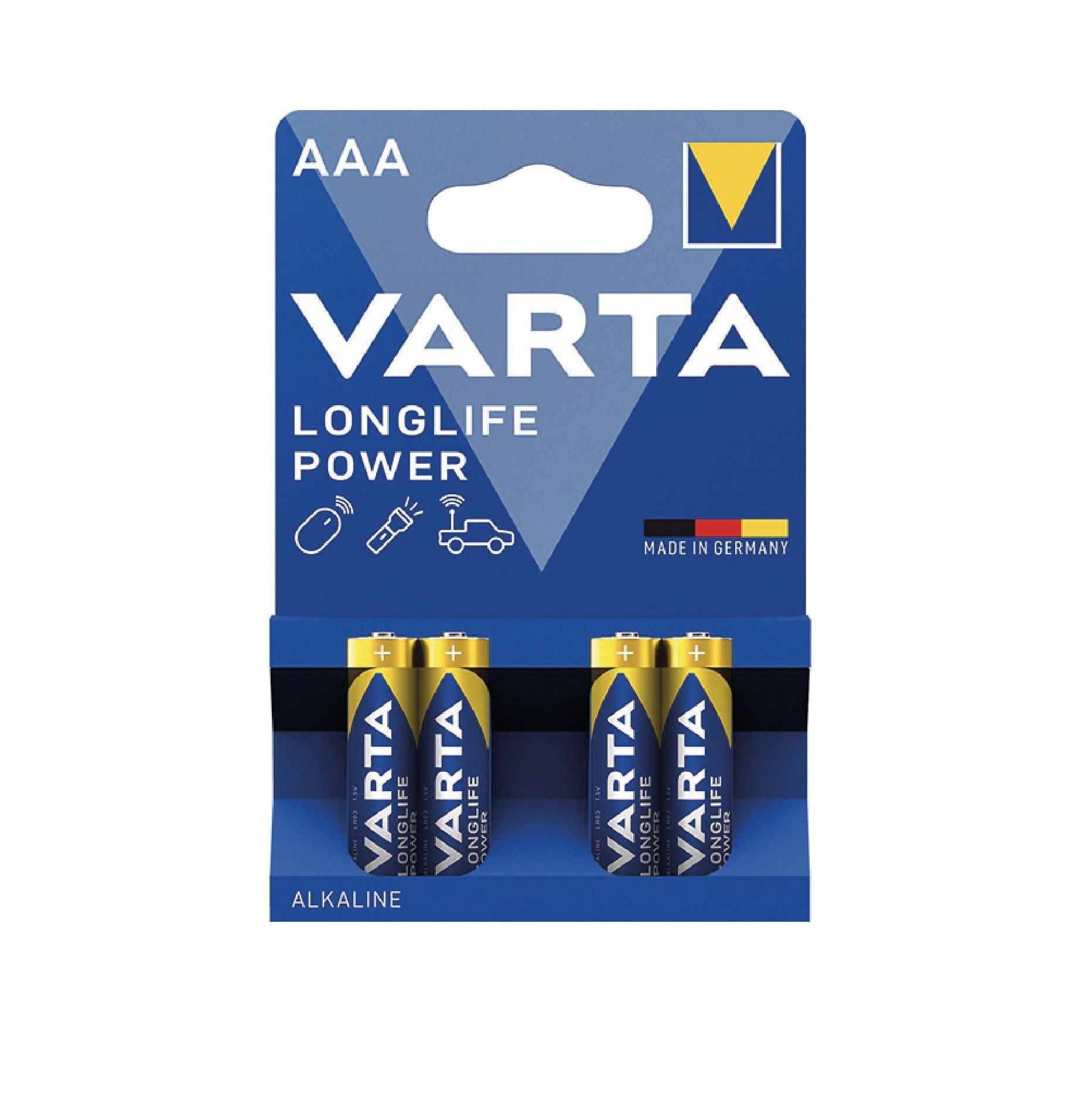 Batterie ministilo AAA Varta Longlife Power x4