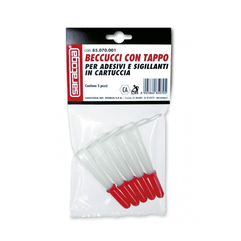 Saratoga beccucci con tappo