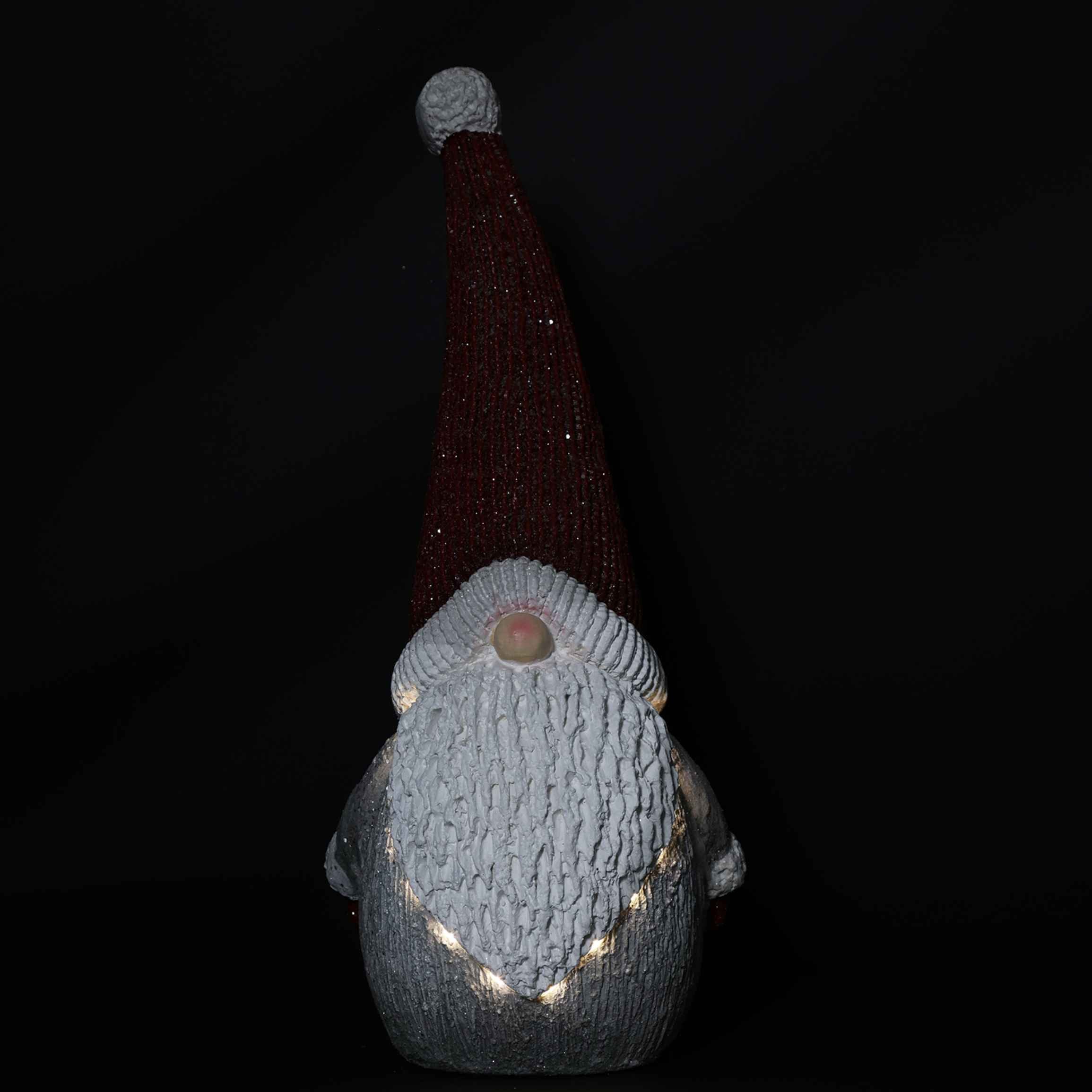 Gnomo natalizio LED 51 cm