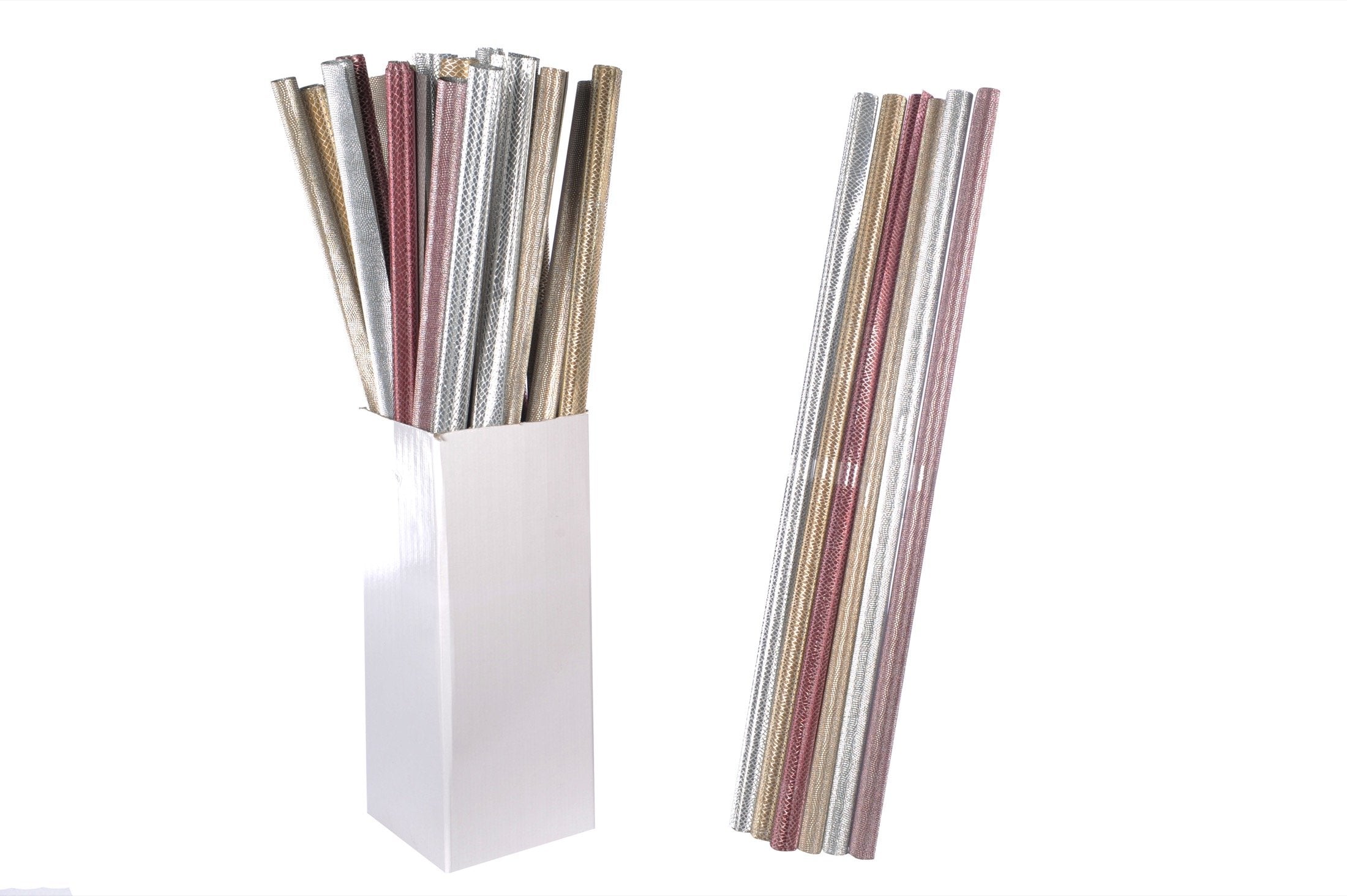 Carta glitterata da regalo a rilievo