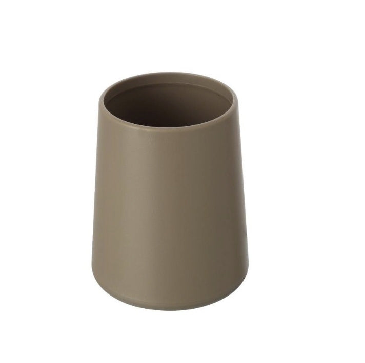 Portaspazzolino tortora Pop