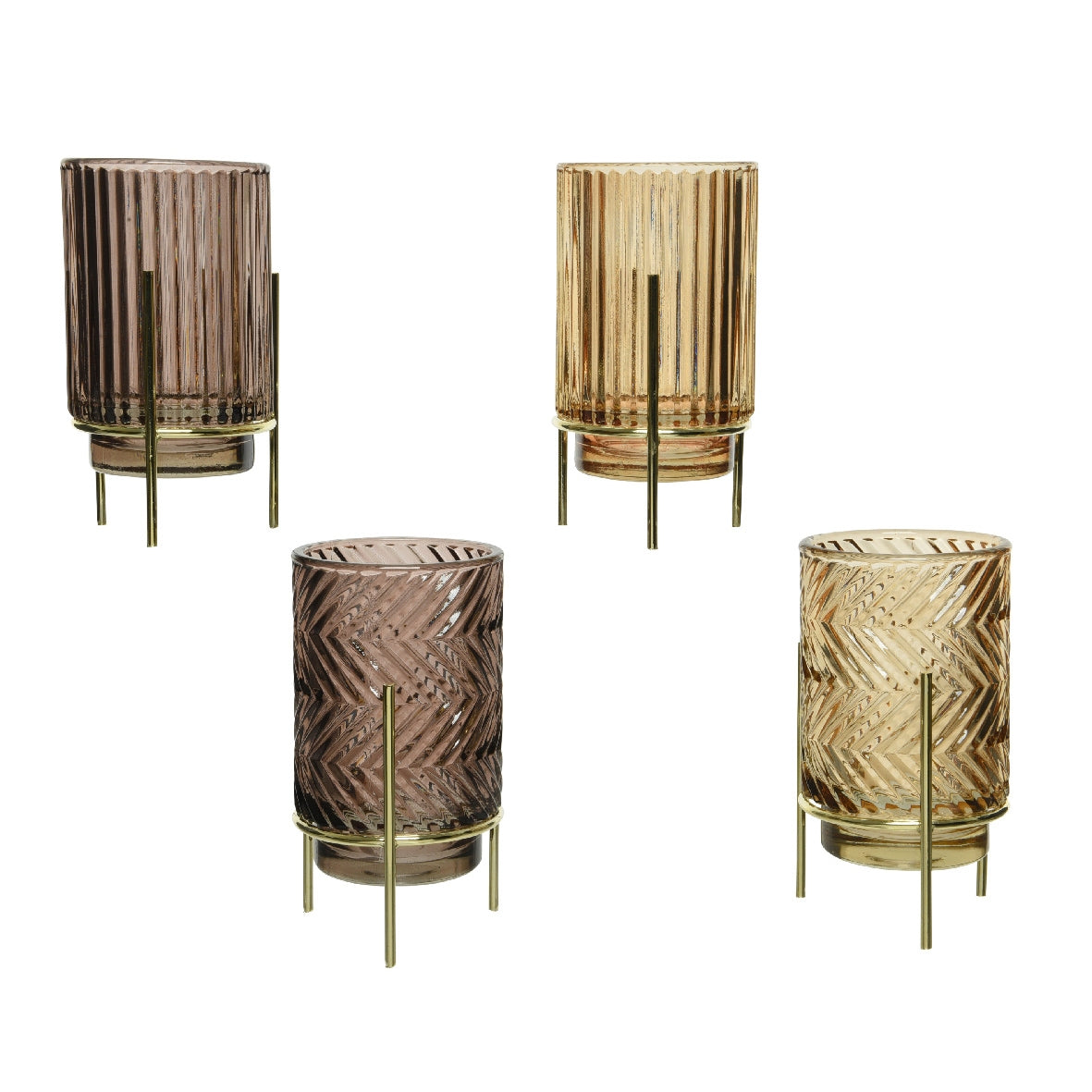 Portacandela con piedini