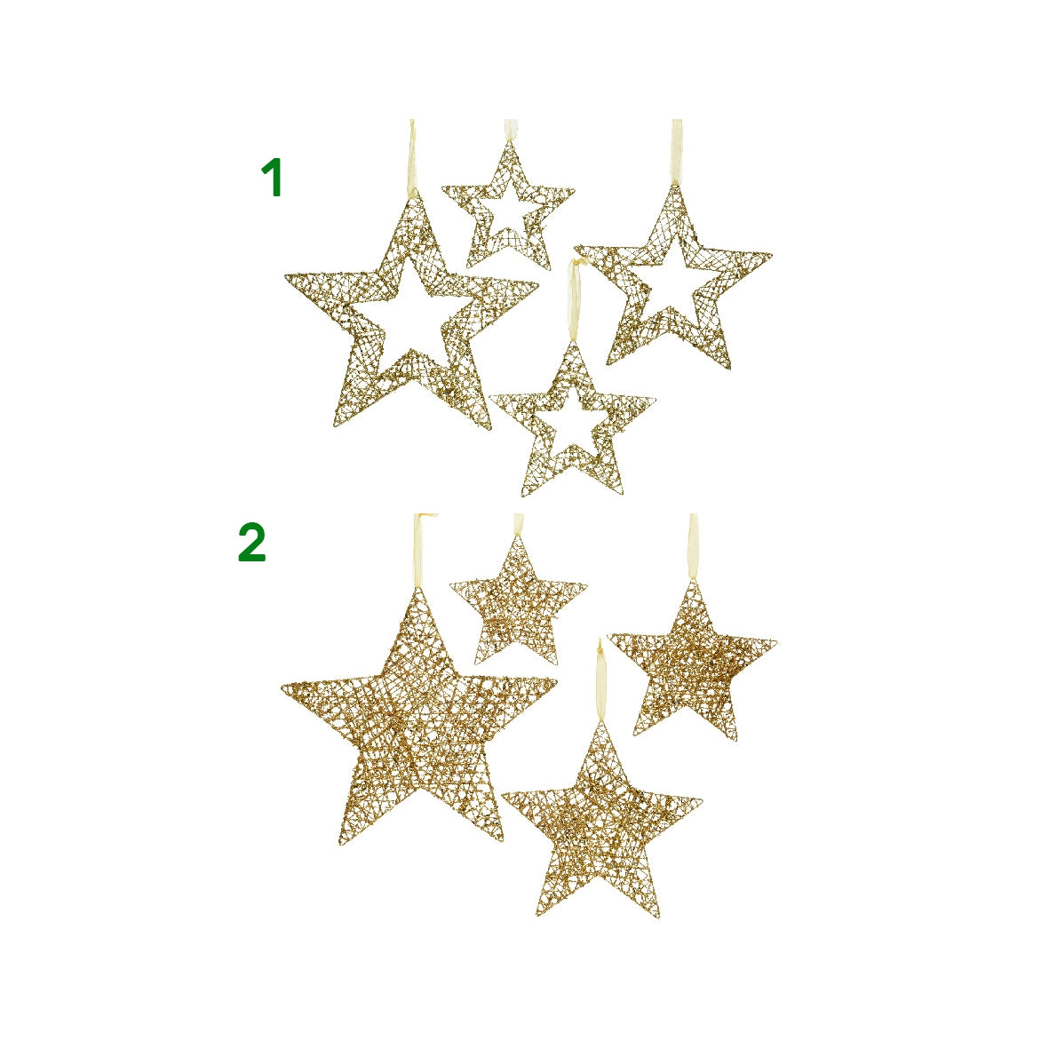 Addobbo stella oro Kaemingk