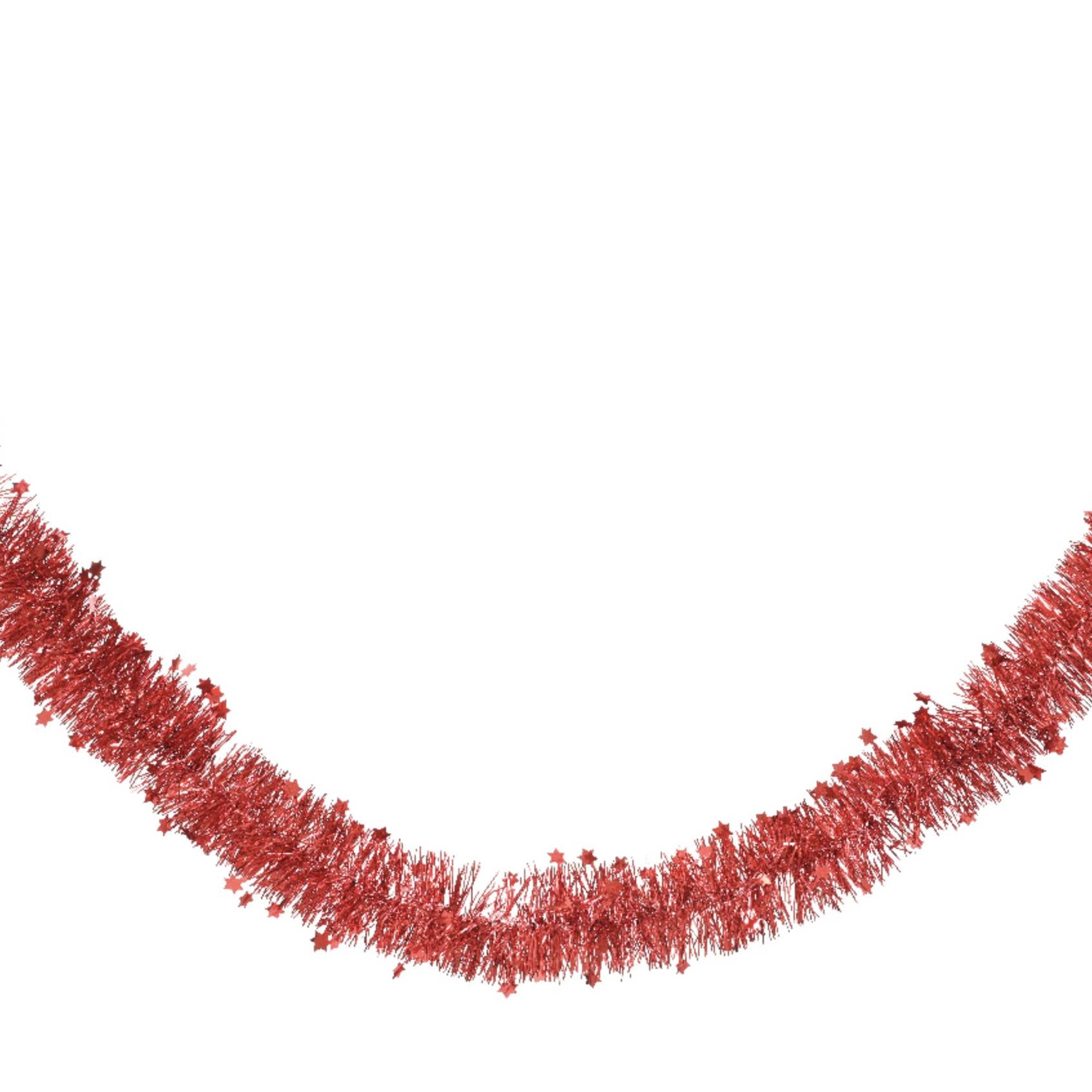 Ghirlanda boa natalizia stellata 270 cm