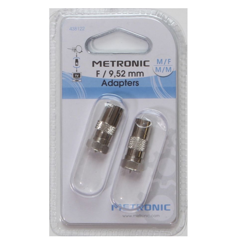 Adattatore F mas/TV mas + F mas/TV fem