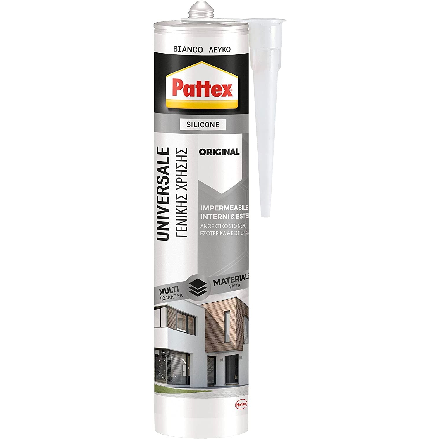 Silicone Pattex Multiuso bianco 290 Ml