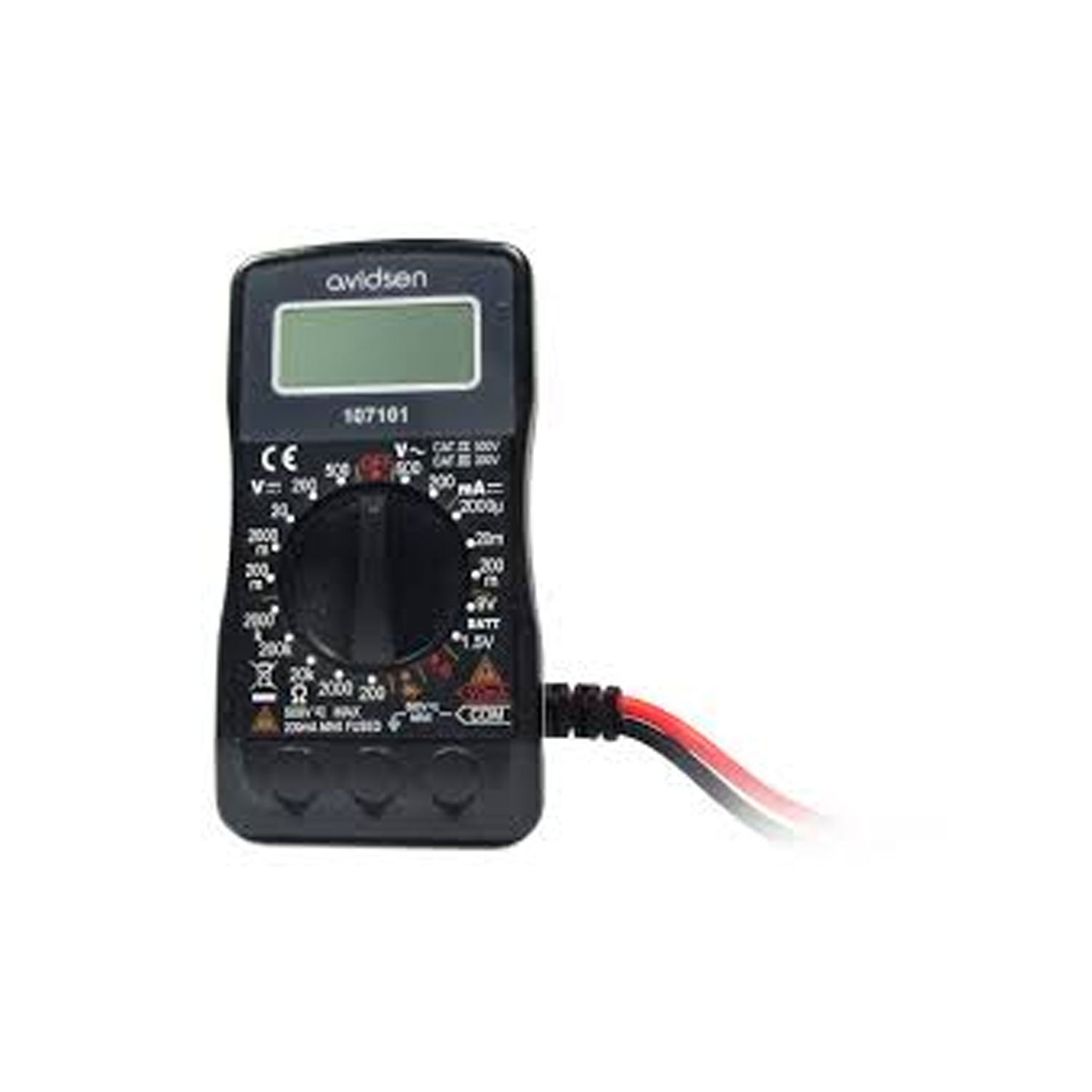 Avidsen Avi 107101 Multimetro Digitale Formato Tascabile