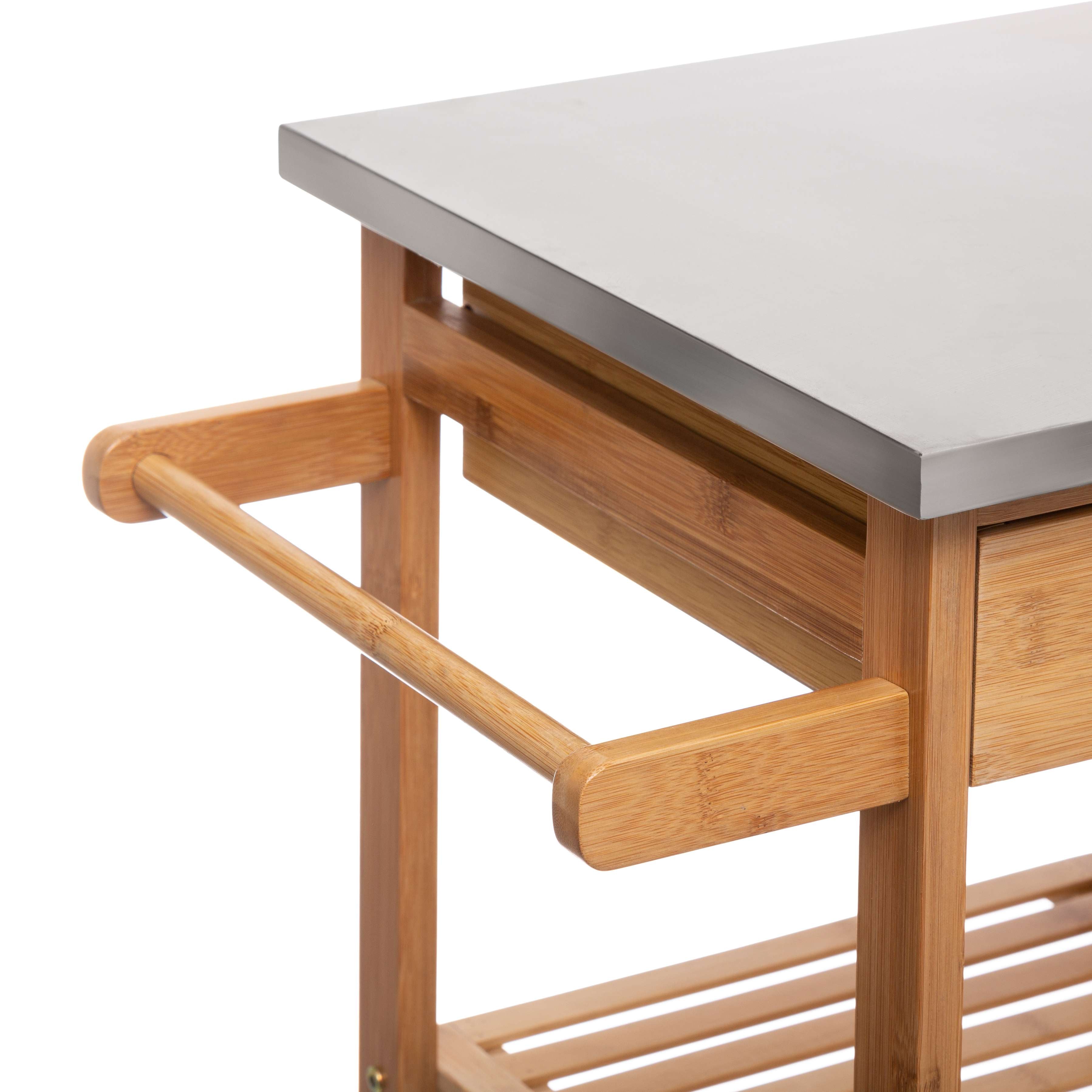 Carrello da cucina Bamboo 3