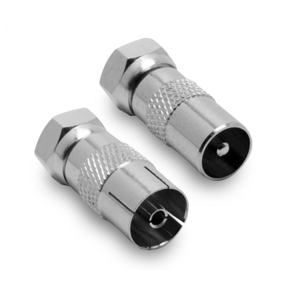 Adattatore F mas/TV mas + F mas/TV fem