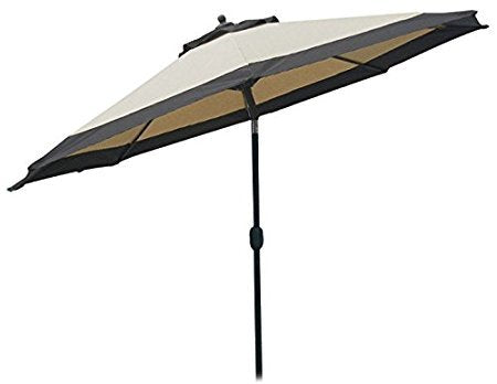 OMBRELLONE TONDO COLORE SABBIA 270 CM