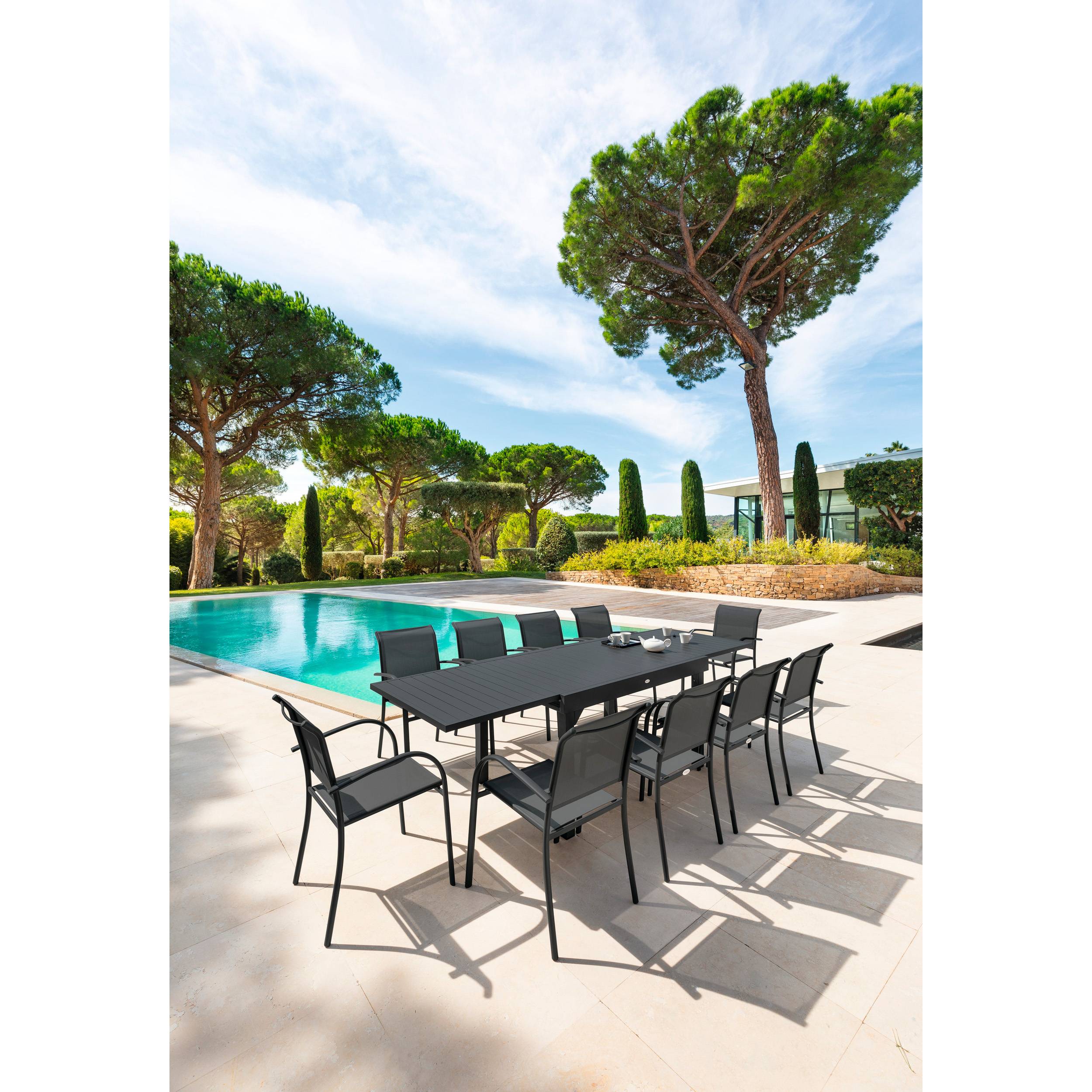 Tavolo piazza estensibile