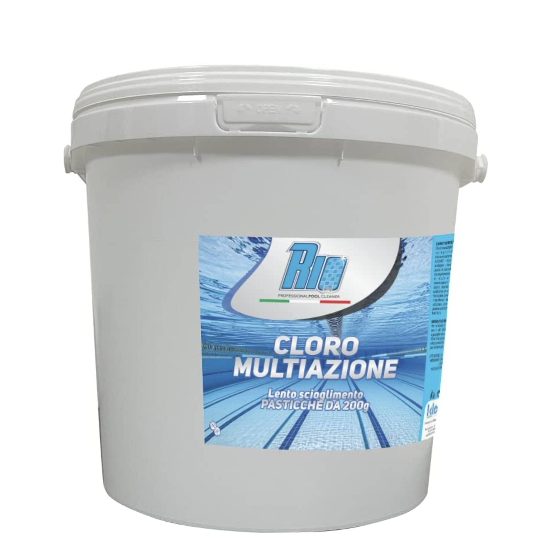 Cloro multiazione 200g in 5 kg