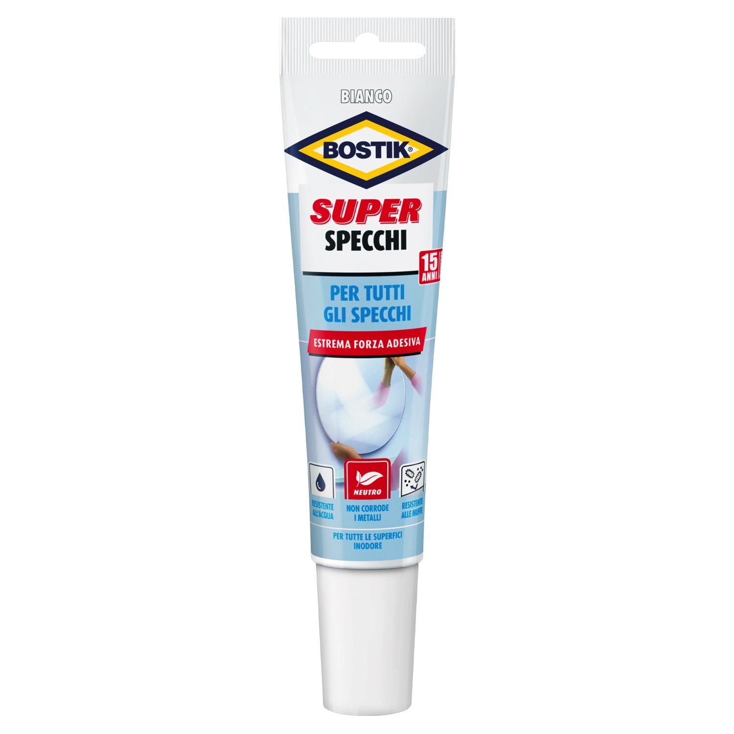 Bostik silicone super specchi