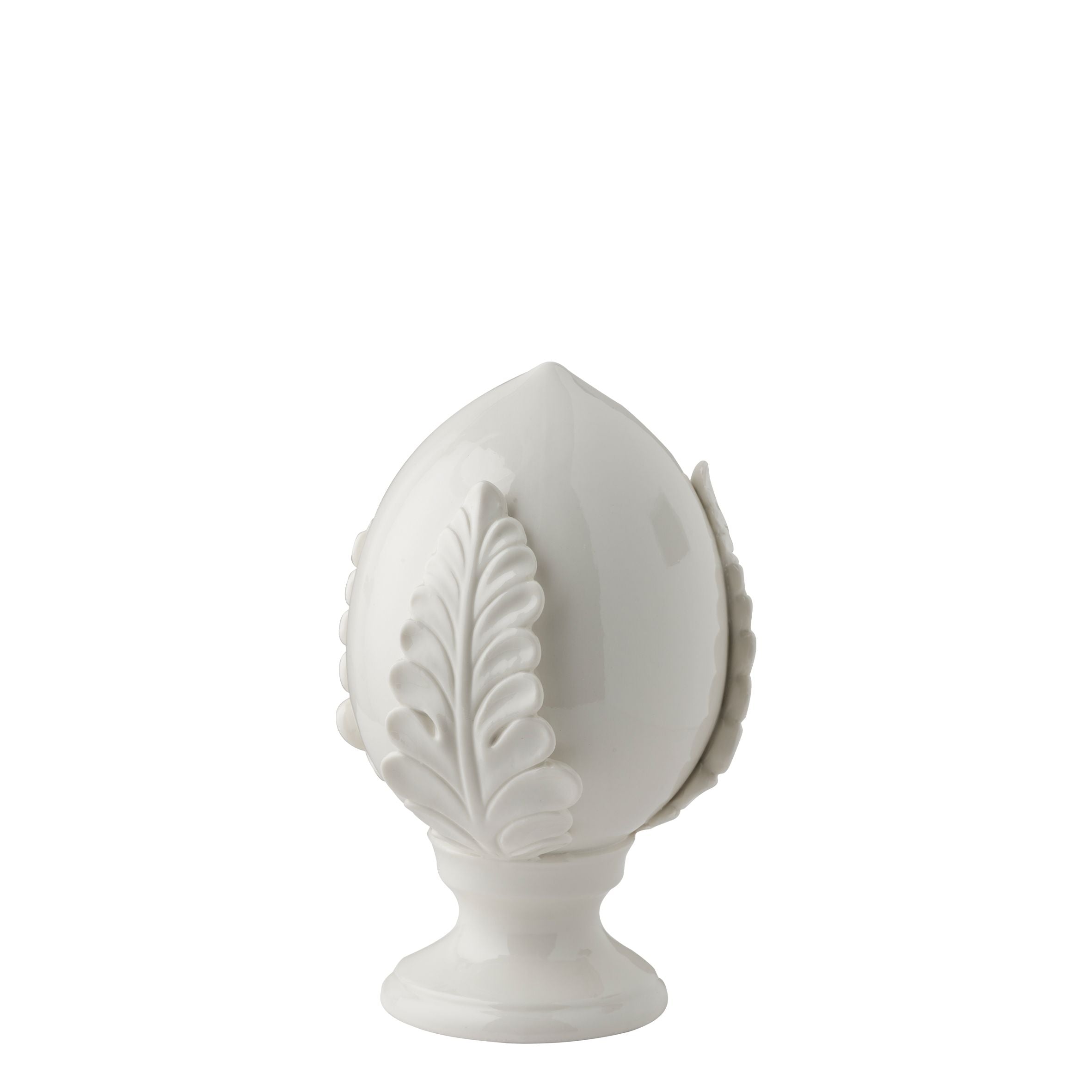 Pumo decorativo in porcellana 14 cm