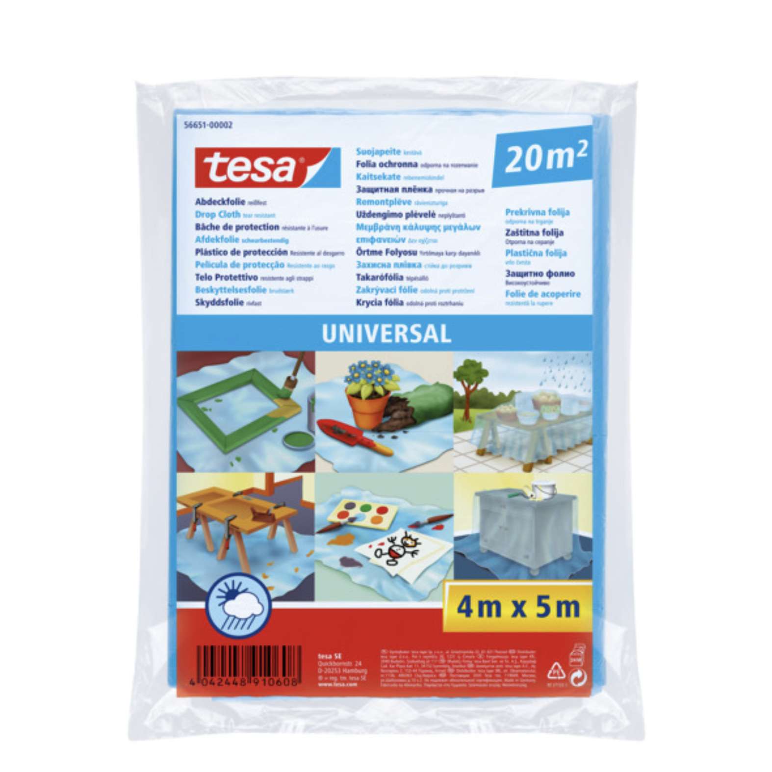Telo protettivo universale 20 mq TESA