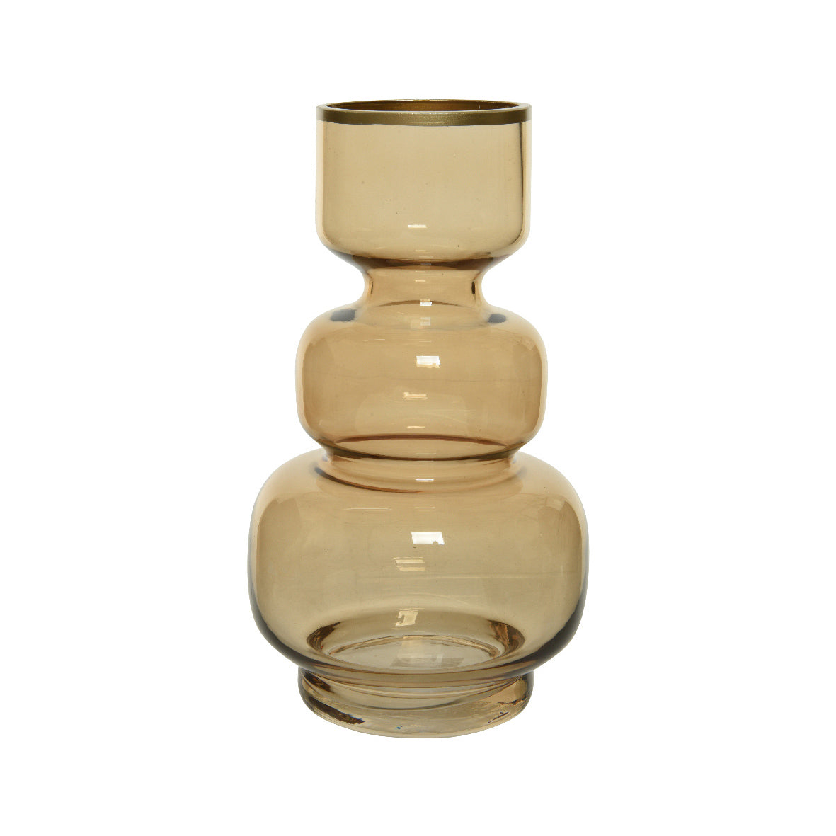 Vaso in vetro totem pesca