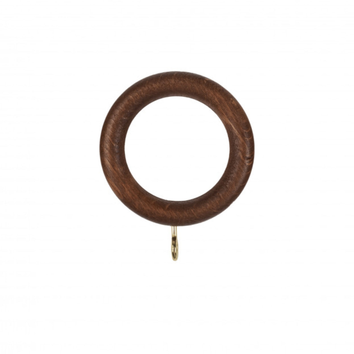 8Pz anelli in legno per bastoni tende