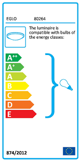 PLAFONIERA MARS 1 LUCE VETRO CON FOGLIE - EGLO 80264