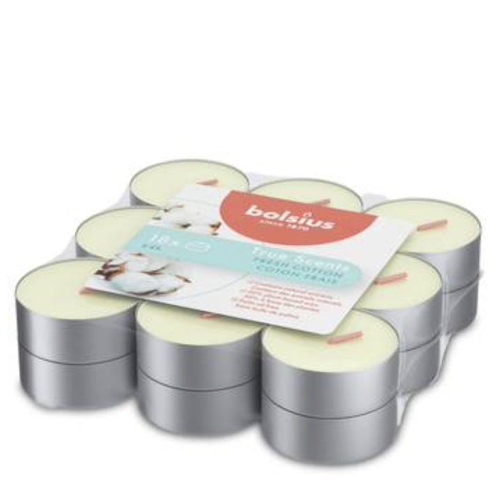 18 candele Tealight 4h Bolsius 10