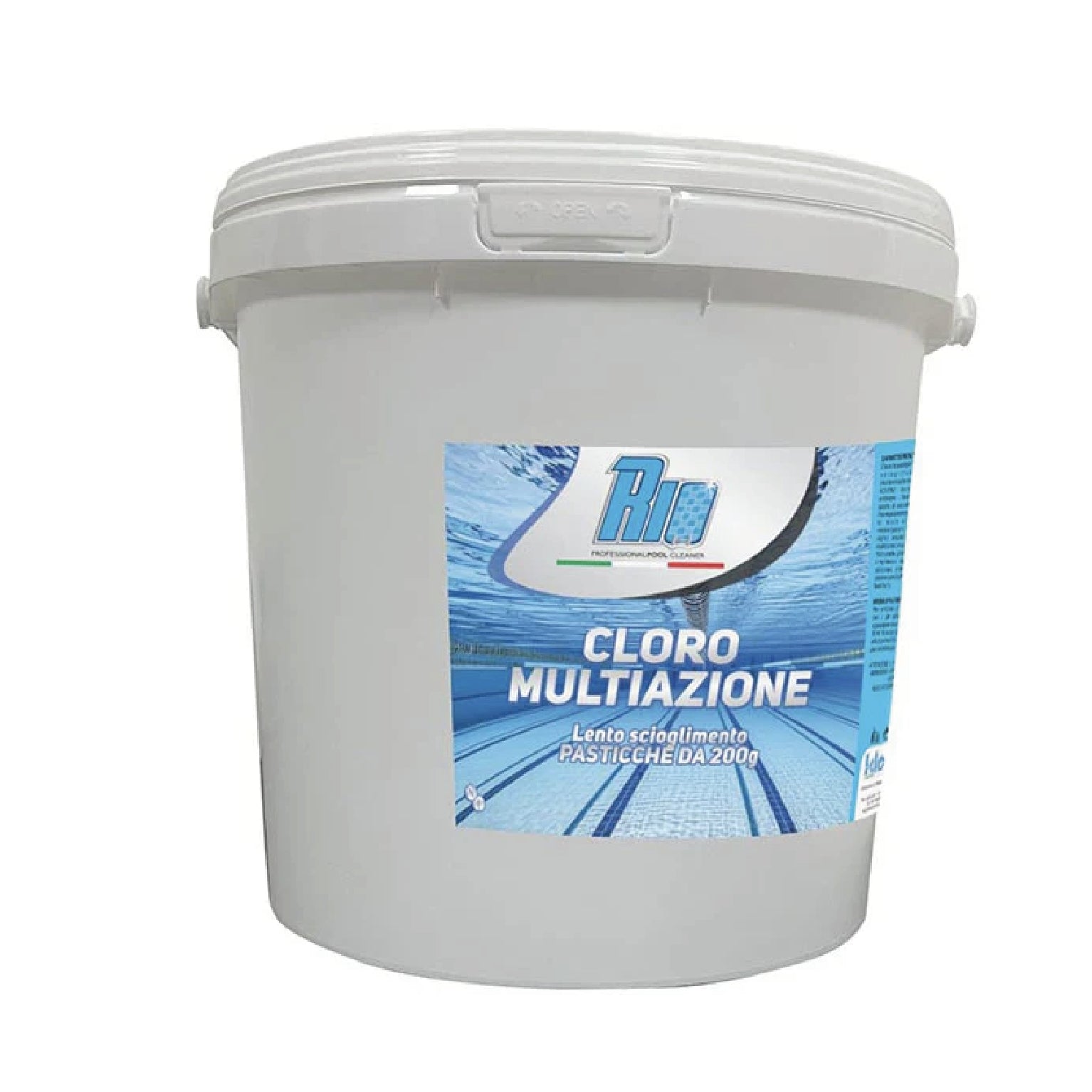 Cloro Tripla Azione in pastiglie da 200 g da 10 kg