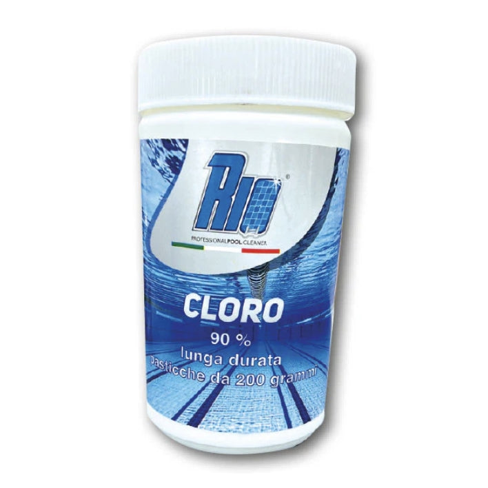 Tricloro TCCA 95% in pastiglie da 200g 1Kg