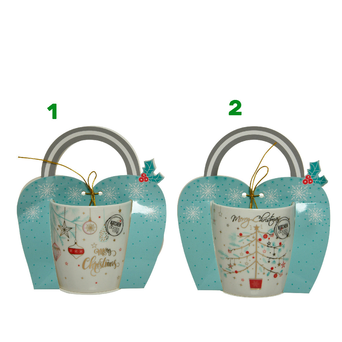 Tazza natalizia 12x9 cm