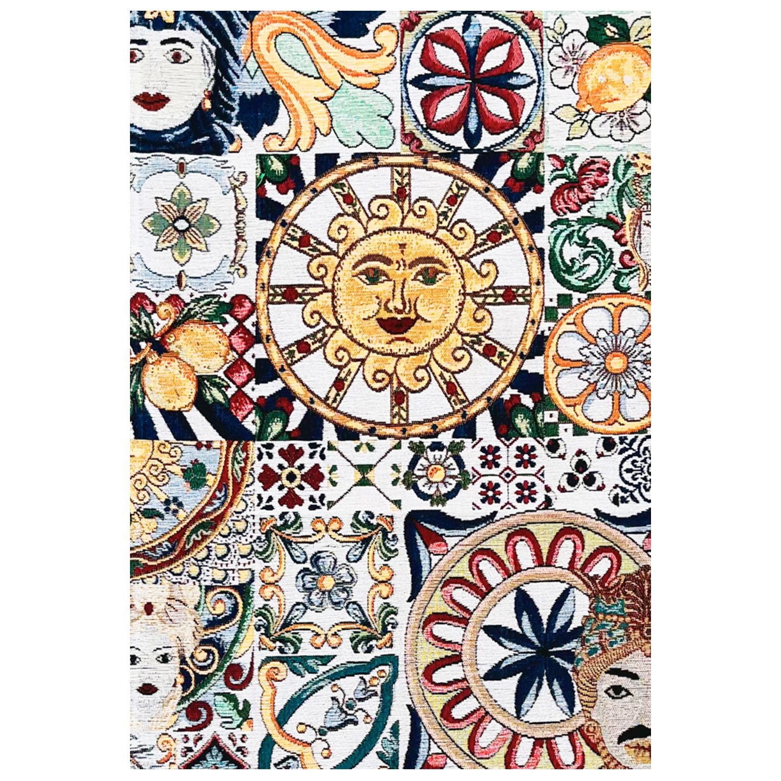 Tappeto mondello maschere